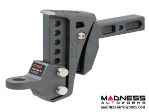 GMC Sierra 3500 - Rebellion XD Adjustable Cushion Hitch Ball Mount - 2" Shank w/ 6- 1/4" Drop